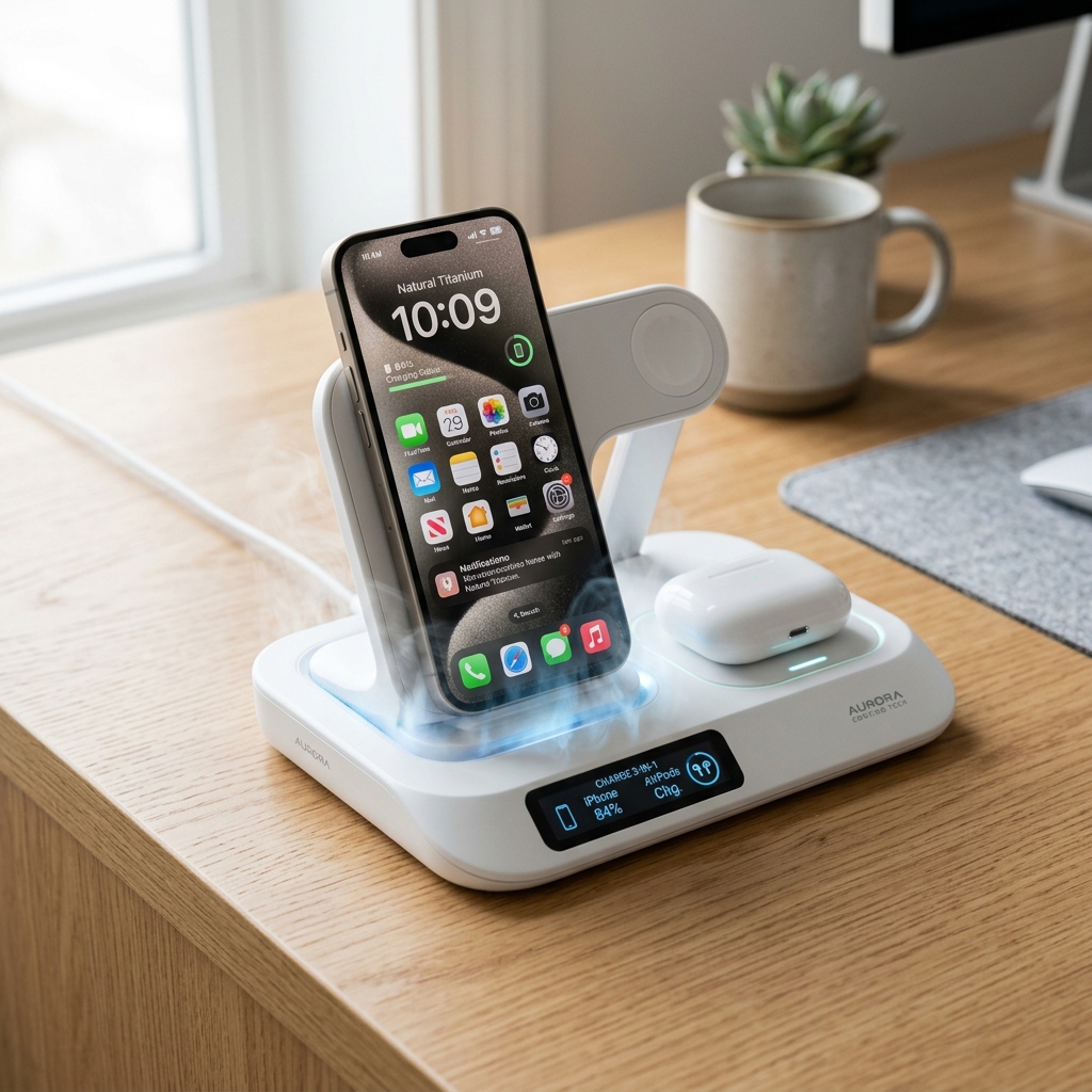 【実機レビュー】Anker Prime 3-in-1 AirCool(ホワイト)は発熱の悩みを粉砕する究極の充電器だった