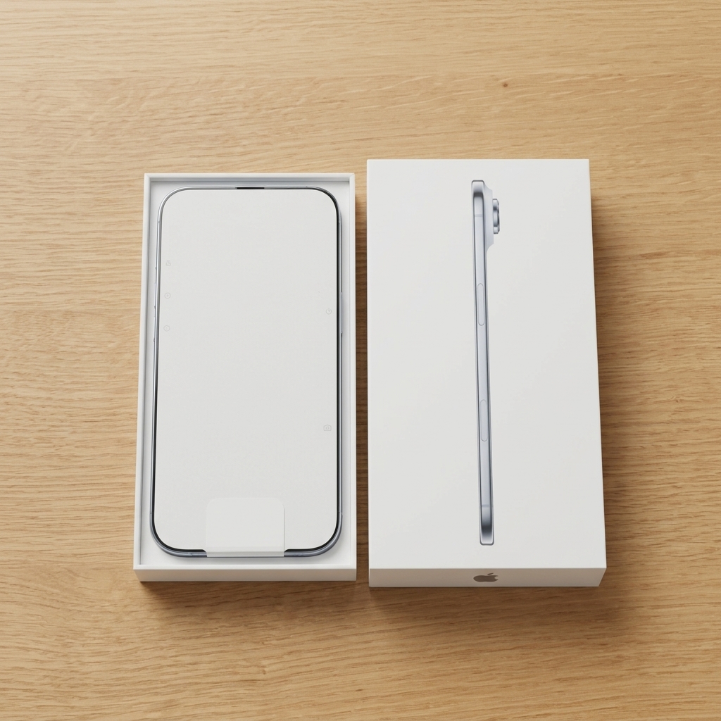 iPhone Air 箱を開けた瞬間